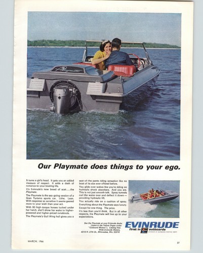 1966 paper evinrude inboard - 1966,