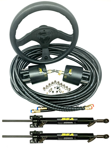 Inboard boat hydraulic twin - boat,
