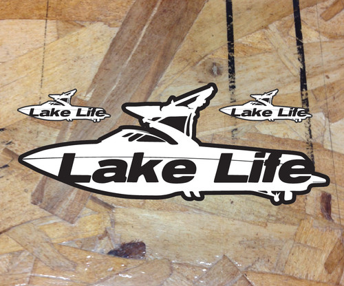 Lake life truck car window - truck,