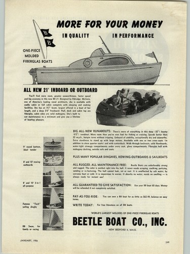 1956 paper beetle motor - 1956, ad