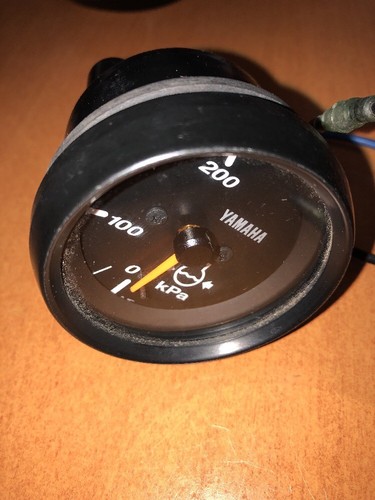 Yamaha oil pressure - oil, gauge