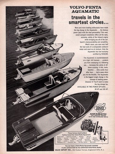 1962 volvo penta aquamatic - volvo-penta,