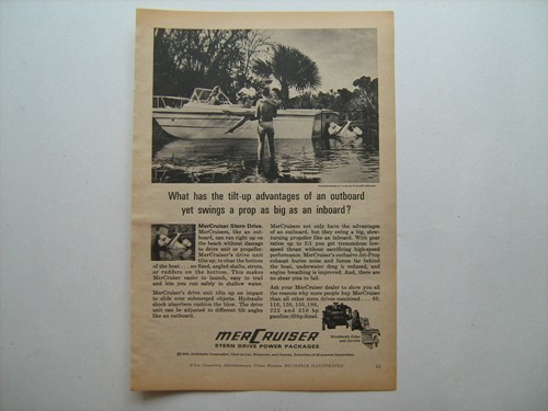1965 mercury mercruiser stern - 1965,