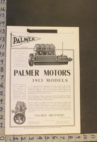 1913 nautical boating - boating, palmer