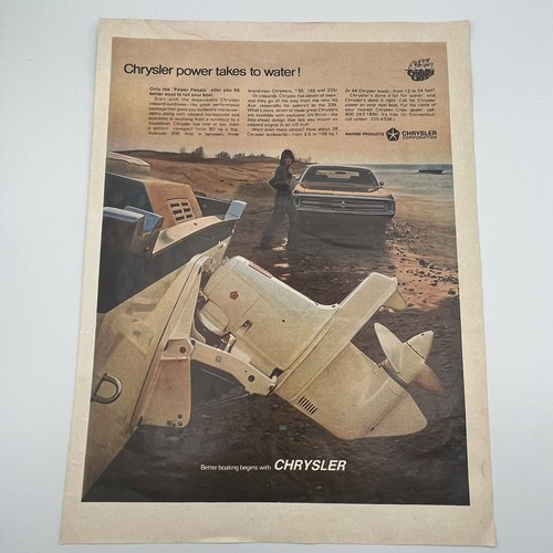 Chrysler 1969 vintage - vintage, ad