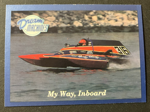 Way inboard racing boat - way,,