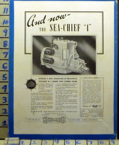 1940 kermath marine inboard - 1940,