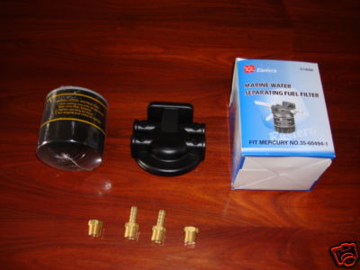 Engine fuel filter - engine, water