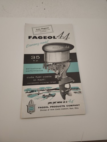 1956 fageol vip inboard - 44,