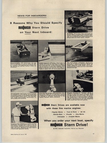 1962 paper mercruiser - 1962,