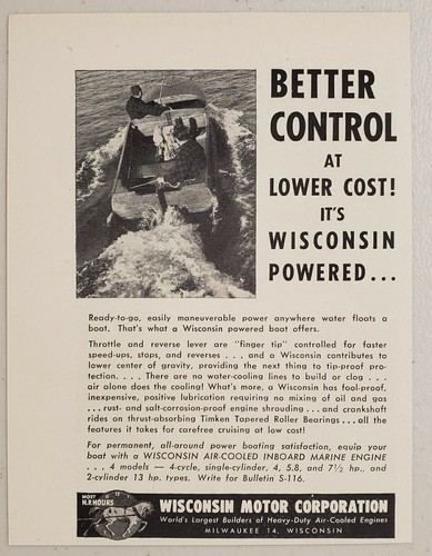 1950 print wisconsin - print, marine