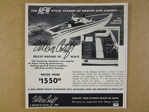 1959 velton craft fiberglass - velton,