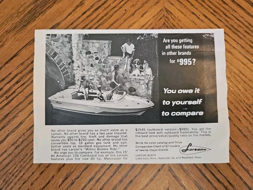 1967 larson boat works all - boat,