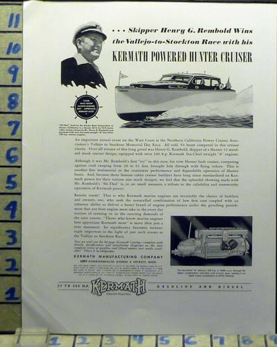 1941 kermath marine - 1941, inboard