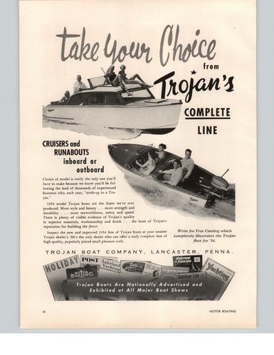 1954 paper trojan cruiser - paper,