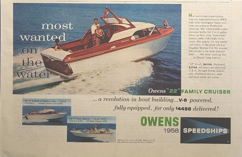 Owens speedships boats cruiser - speedships,