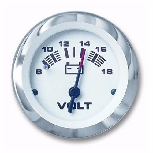 Sierra lido voltmeter gauge - lido, 2"