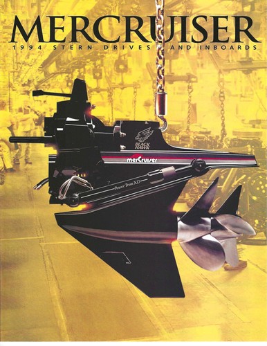 Boat brochure mercruiser - -,